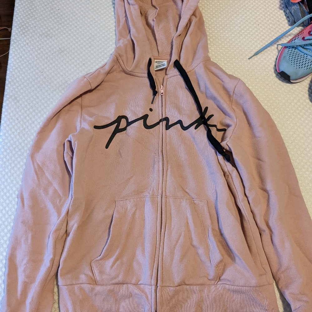 Pink hoodie